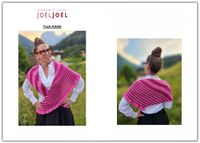 Tuch Kaha von Joel Joel aus Vitamin E Lace & Kid Mohair Seide von Ferner Wolle