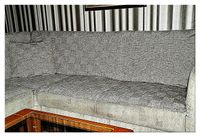 Sofa-Überwurf aus Trekking Tweed 6 -fach