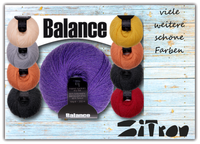 Balance von Atelier Zitron Merino extrafine & Tencel für das ganze Jahr