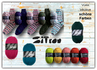 Sockengarne von Atelier Zitron - Trekking 4-Fach Color,Tweed & Sport
