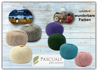 Pascuali filati Puno & Puno Winikunka eine weiche Mischung aus Baumwolle & Alpaca