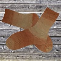 Gestrickte Socken Merino - Cashmere -Polyamid