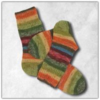 Gestrickte Dicke Socken &quot;Made by Rina&quot; und kalte F&uuml;sse haben keine Chance