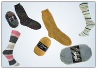 Sockengarne - nicht nur für Socken